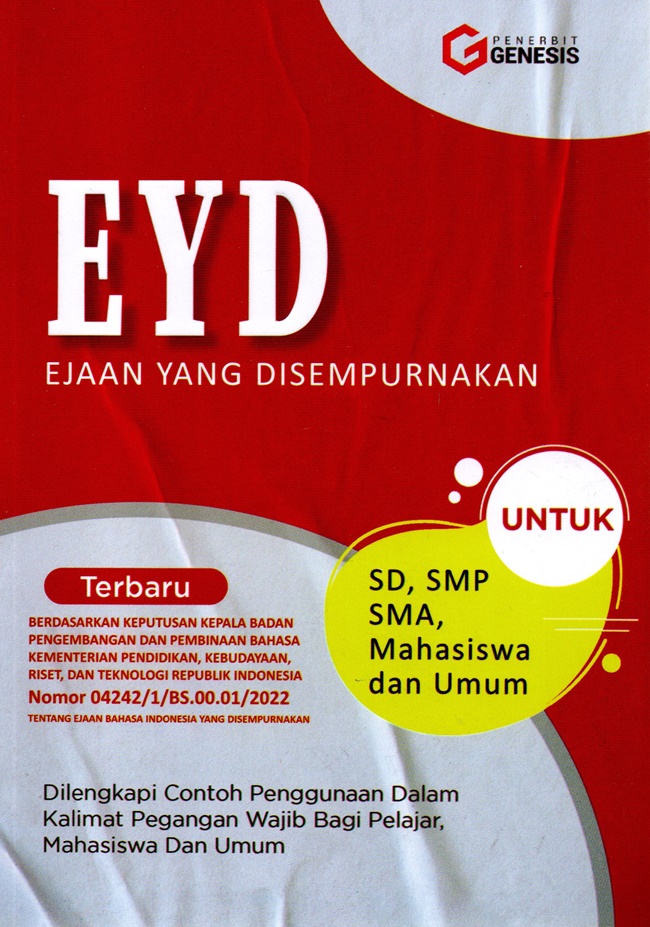 EYD: Ejaan Yang Disempurnakan