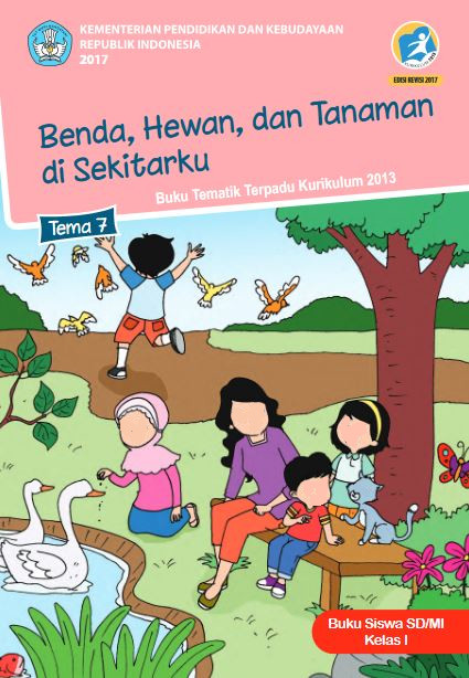 Tematik 7 Benda Hewan & Tanaman di Sekitarku; Siswa 2017 Kelas 01 SD