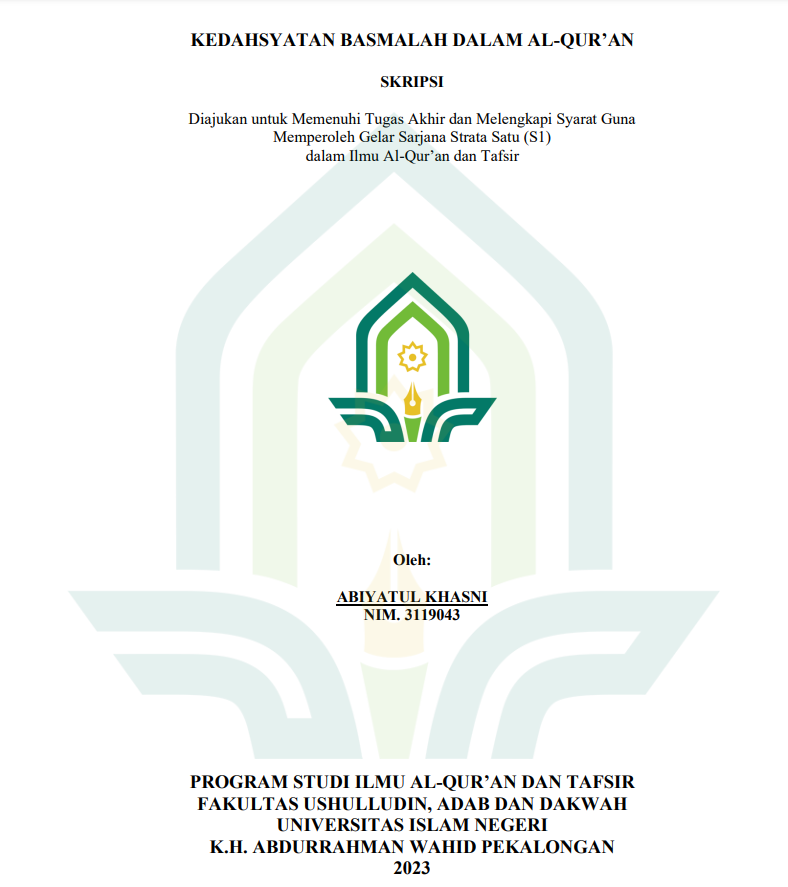 Kedahsyatan Basmalah dalam Al Qur'an