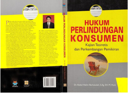 Hukum Perlindungan Konsumen - KajianTeoretis dan Perkembangan Pemikiran