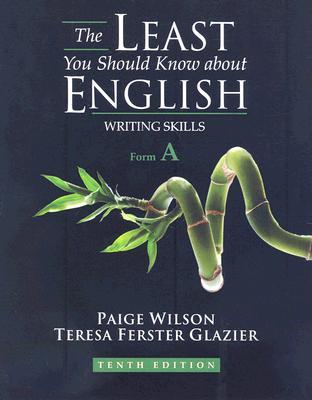 The Least You Should Know About English