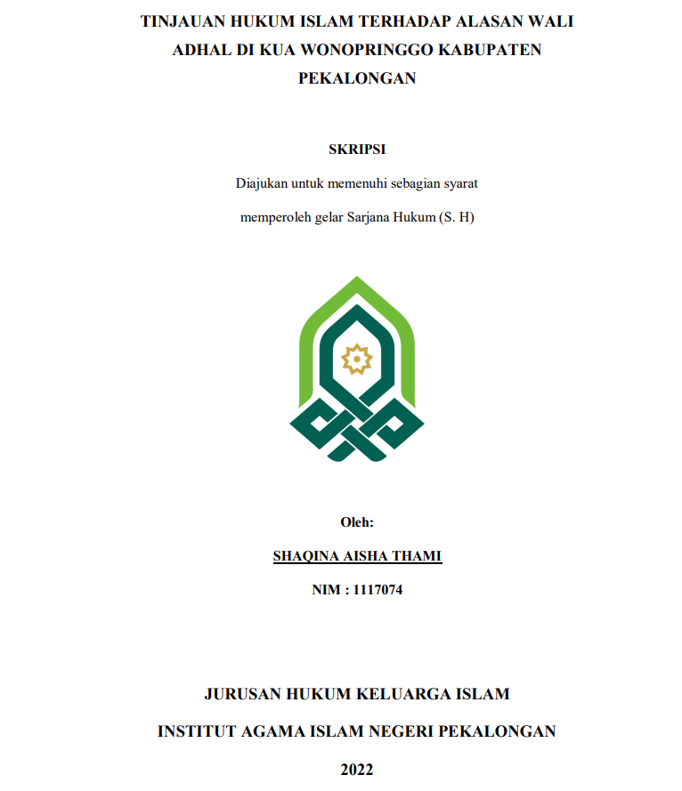 Peran Keluarga Terhadap Perkembanga Sosial Emosional Anak Usia Dini Di RA Miftahkul Jannah Candi Kecamaan Bandar Kabupaten Batang Tahun 2019