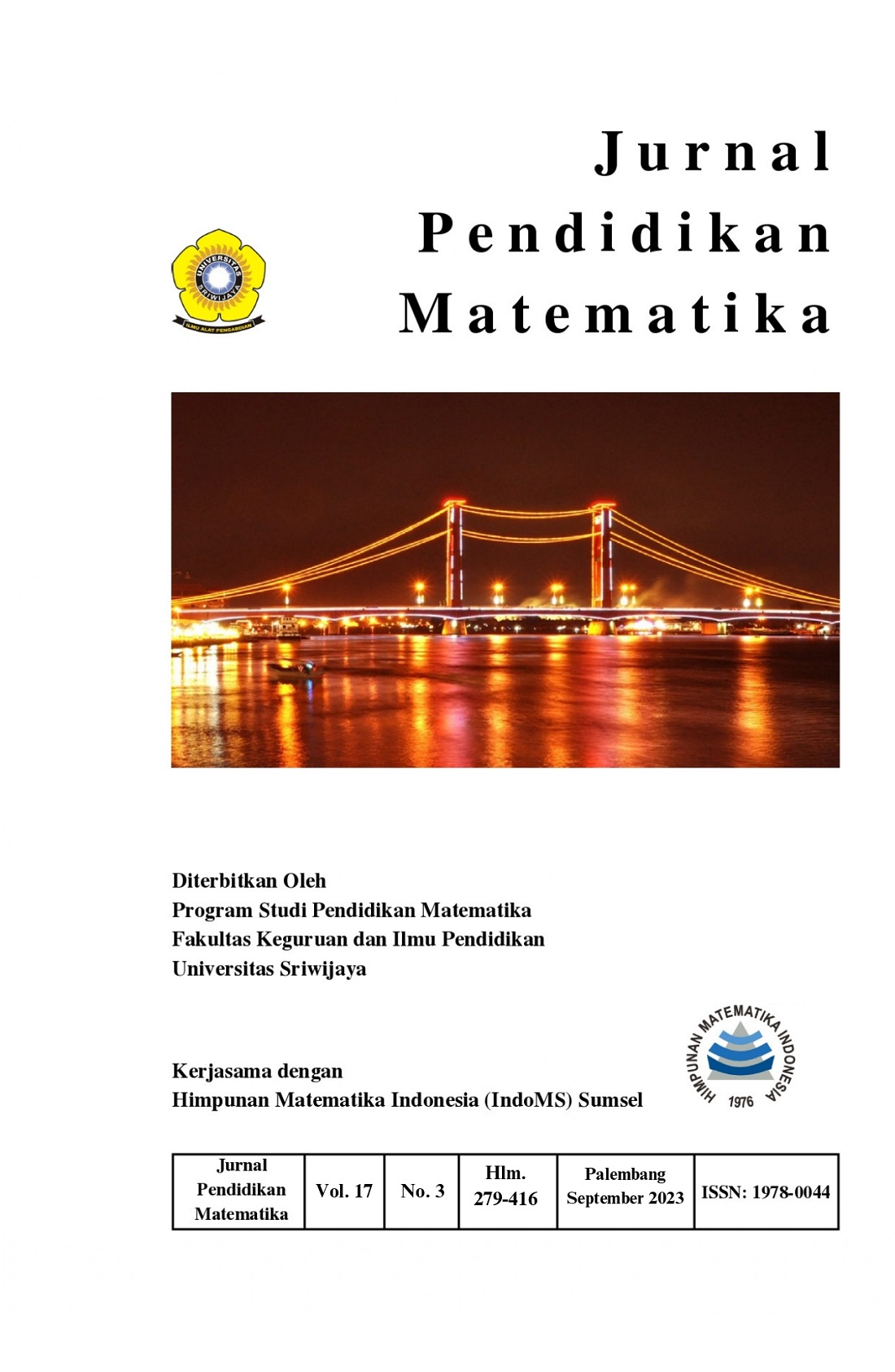 Jurnal Pendidikan Matematika Volume 17 Nomor 3 2023