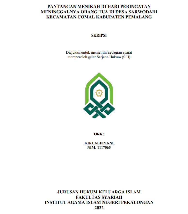 Implementasi Metode Pembiasaan Dalam Meningkatkan Kecrdasan Interpersonal Pada kelompok Belajar Di RAM Masyithoh 24 Kecamatan Pekalongan Utara Kota Pekalongan