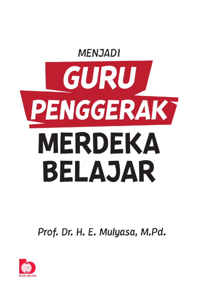 Menjadi Guru Penggerak Merdeka Belajar