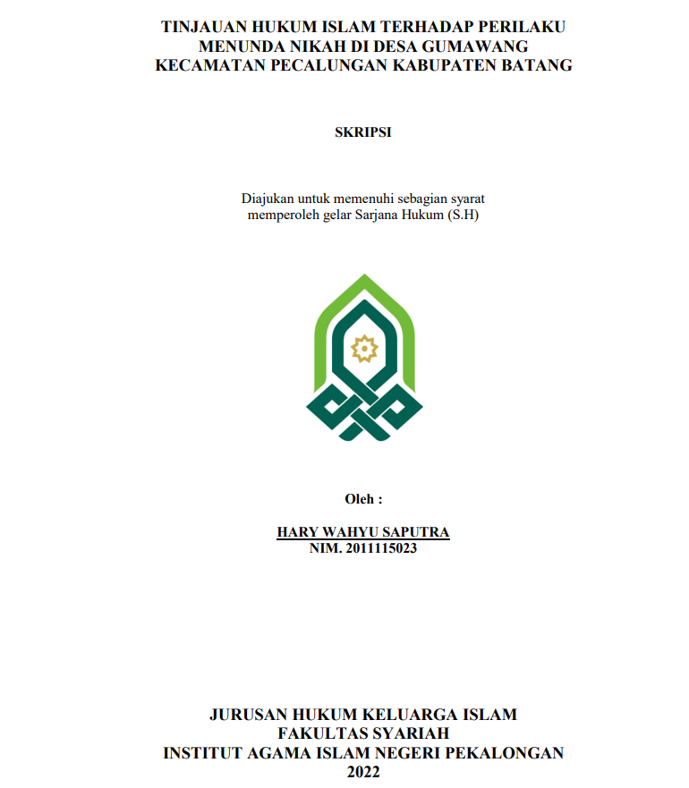 Pengaruh Penerapan Media Balok Terhadap Kemampuan Kognitif Anak RA Asy-Syafi'iyah Wonobodro Kecamatan Blado Kabupaten Batang