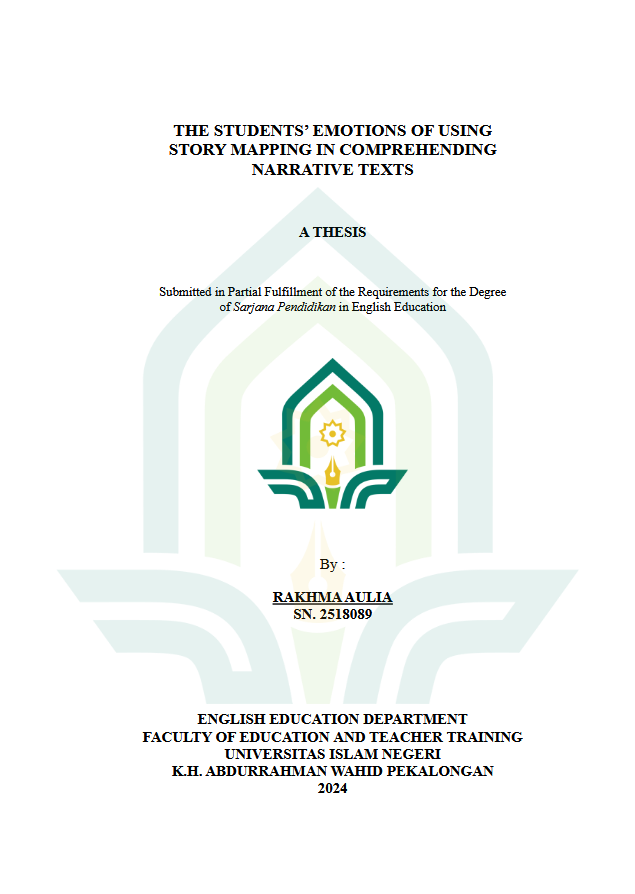 The Students’ Emotions Of Using Story Mapping In Comprehending Narrative Texts