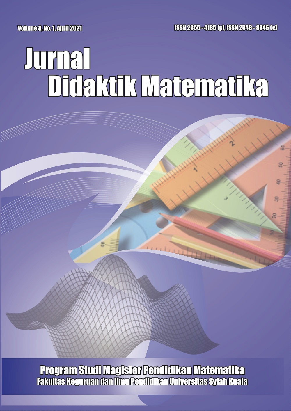 Jurnal: Didaktik Matematika Volume 8 nomor 1 2021