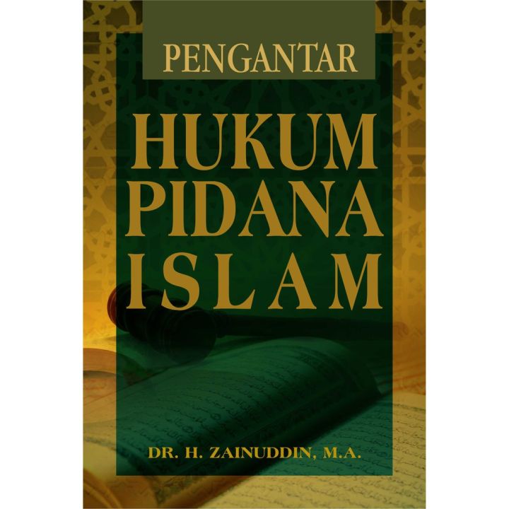 Pengantar Hukum Pidana Islam