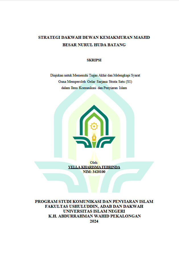 Strategi Dakwah Dewan Kemakmuran Masjid Besar Nurul Huda Batang