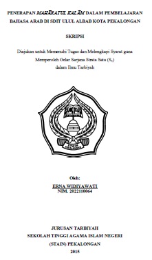 Penerapan Maharatul Kalam Dalam Pembelajaran Bahasa Arab di SDIT Ulul Albab Kota Pekalongan