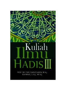 Kuliah Ilmu Hadis III