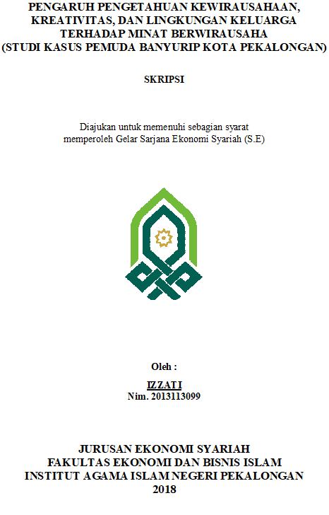 Pengaruh Kebutuhan Modal, Pendapatan, Bagi Hasil dan Pelayanan Terhadap Keputusan Nasabah Mengambil Pembiayaan Mudharabah (Studi Kasus : BMT Syirkah Muawanah NU Cabang Kradenan Kota Pekalongan)