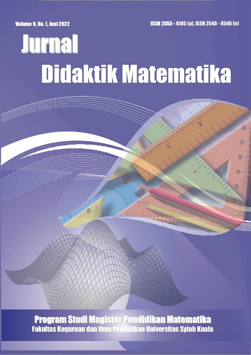 Jurnal: Didaktik Matematika Volume 9 nomor 1 2022