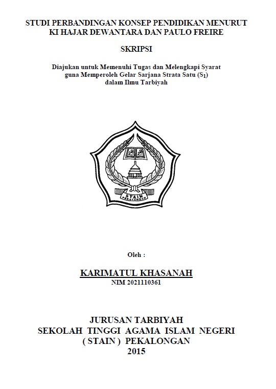 Studi Perbandingan Konsep Pendidikan Menurut Ki Hajar Dewantara dan Paulo Freire