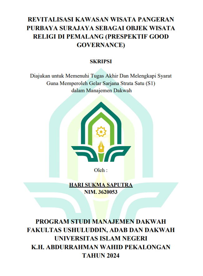Image of Revitalisasi Kawasan Wisata Pangeran Purbaya Surajaya Sebagai Objek Wisata Religi Di Pemalang (Prespektif Good Governance)