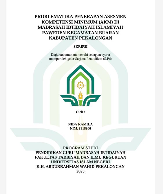 Image of Problematika Penerapan Asesmen Kompetensi Minimum (AKM) Di Madrasah Ibtidaiyah Islamiyah Paweden Kecamatan Buaran Kabupaten Pekalongan