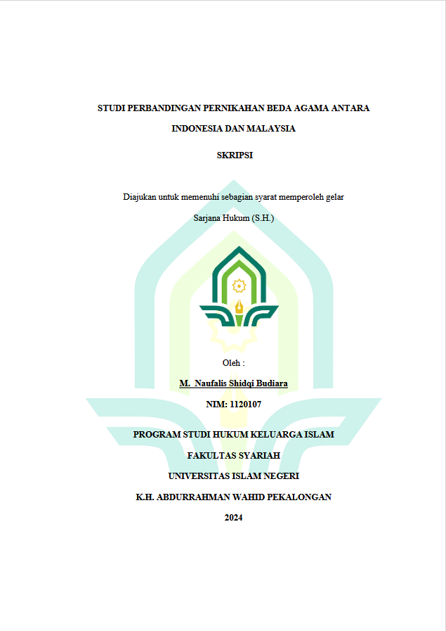 Image of Studi Perbandingan Pernikahan Beda Agama Antara Indonesia Dan Malaysia