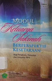 Image of Modul Keluarga Sakinah Berperspektif Kesetaraan Bagi Penghulu, Penyuluh dan Konselor BP4