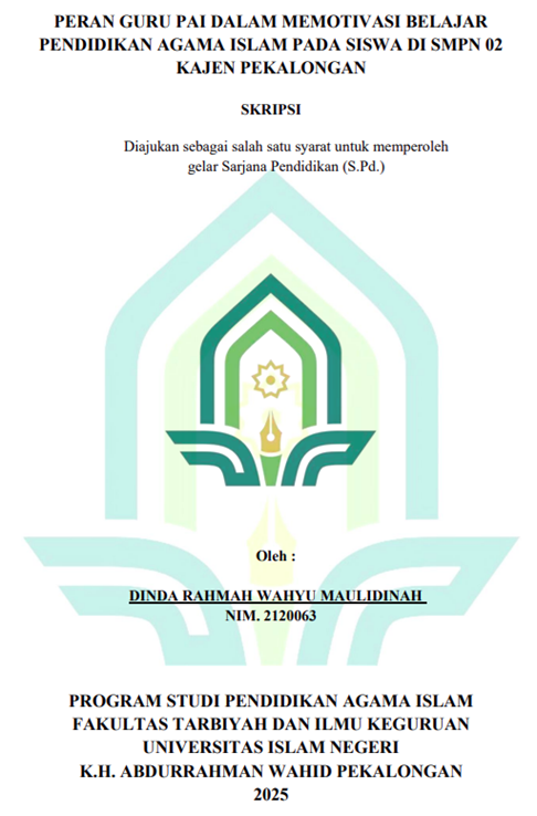 Image of Peran Guru PAI Dalam Memotivasi Belajar Pendidikan Agama Islam Pada Siswa Di SMPN 02 Kajen Pekalongan