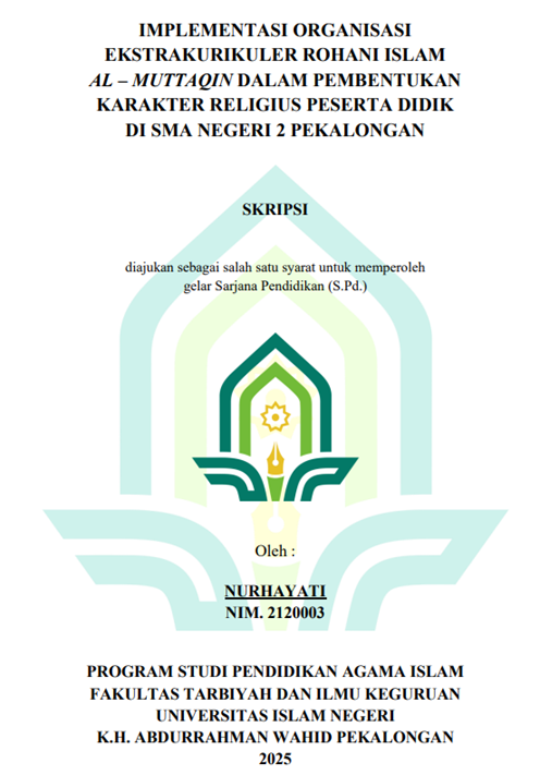 Image of Implementasi Organisasi Ekstrakurikulum Rohani Islam Al-Muttaqin Dalam Pembentukan Karakter Religius Peserta Didik Di SMA Negeri 2 Pekalongan