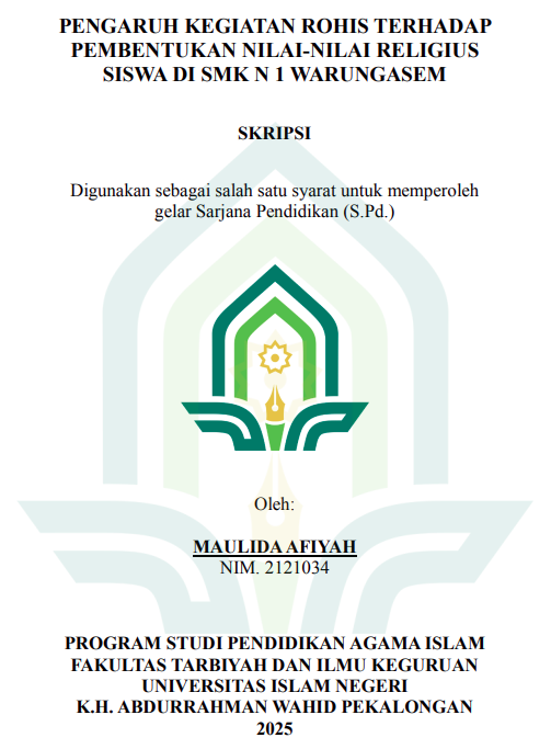 Image of Pengaruh Kegiatan Rohis Terhadap Pembentukan Nilai-Nilai Religius Siswa di SMK N 1 Warungasem