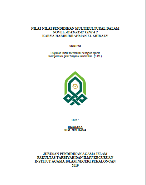 Image of Nilai-Nilai Pendidikan Multikultural Dalam Novel Ayat-Ayat Cinta 2 Karya Habiburrahman El Shirazy
