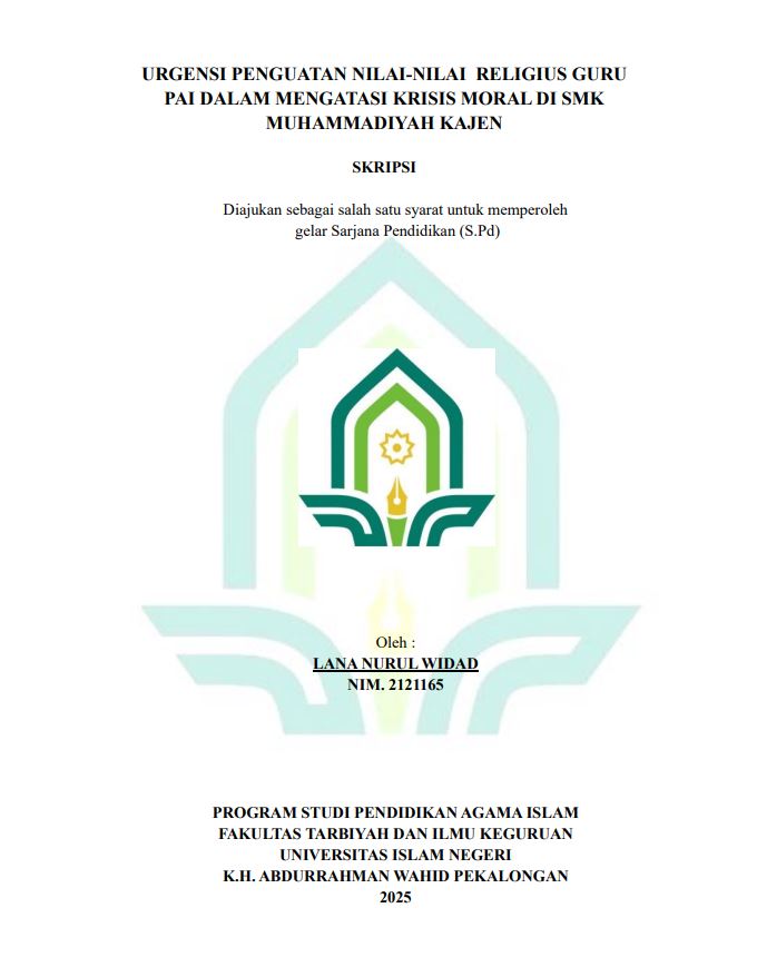 Image of Urgensi Penguatan Nilai-Nilai Religius Guru PAI Dalam Mengatasi Krisis Moral di SMK Muhammadiyah Kajen