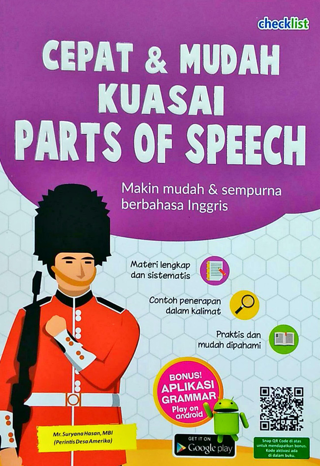 Image of Cepat dan Mudah Kuasai Parts Of Speech