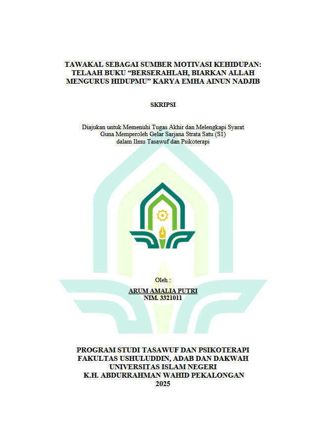 Image of Tawakal Sebagai Sumber Motivasi Kehidupan : Telaah Buku 