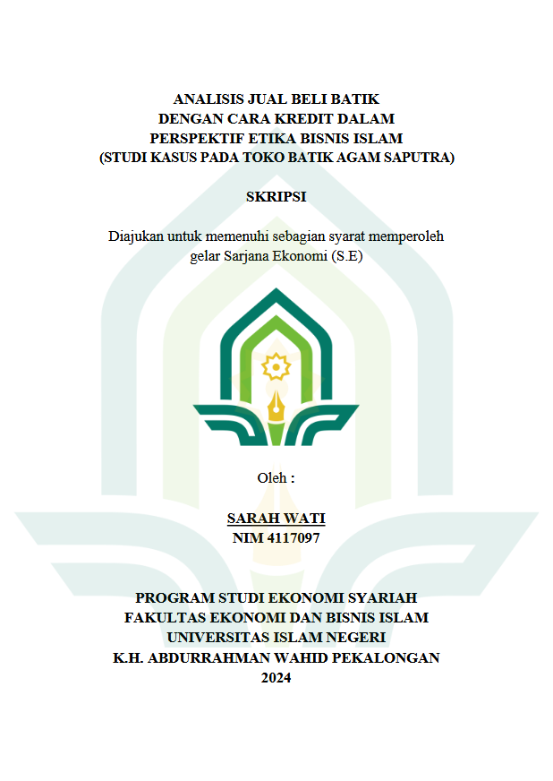 Image of Kesadaran Hukum Produsen Makanan Rumahan Di Kecamatan Doro Terhadap Perizinan Berusaha Berbasis Risiko