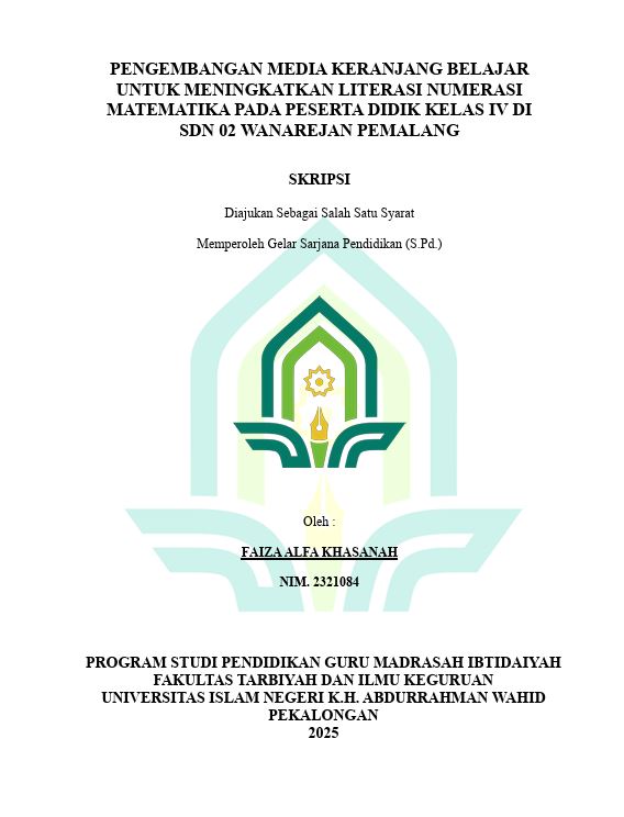 Image of Pengembangan Media Keranjang Belajar Untuk Meningkatkan Literasi Numerasi Matematika Pada Peserta Didik Kelas IV Di SDN 02 Wanarejan Pemalang