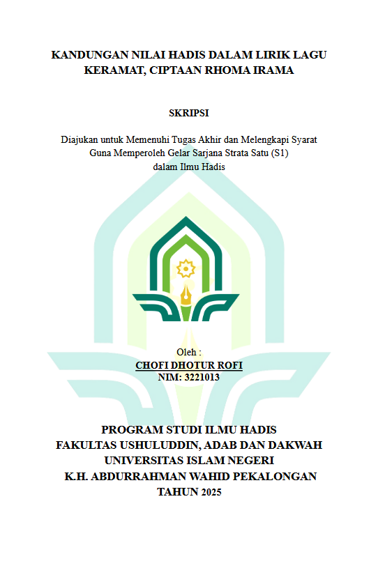 Image of Kandungan Nilai Hadis Dalam Lirik Lagu Keramat, Ciptaan Rhoma Irama