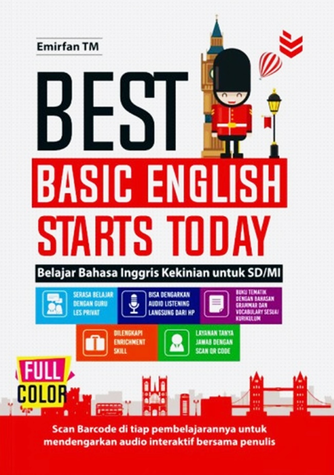 Image of Best Basic English Starts Today : Belajar Bahasa Inggris Kekinian untuk SD/MI