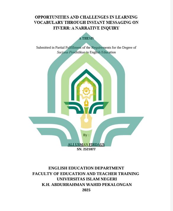 Image of Opportunities And Challenges In Learning Vocabulary Through Instant Messaging On Fiverr: A Narrative Inquiry