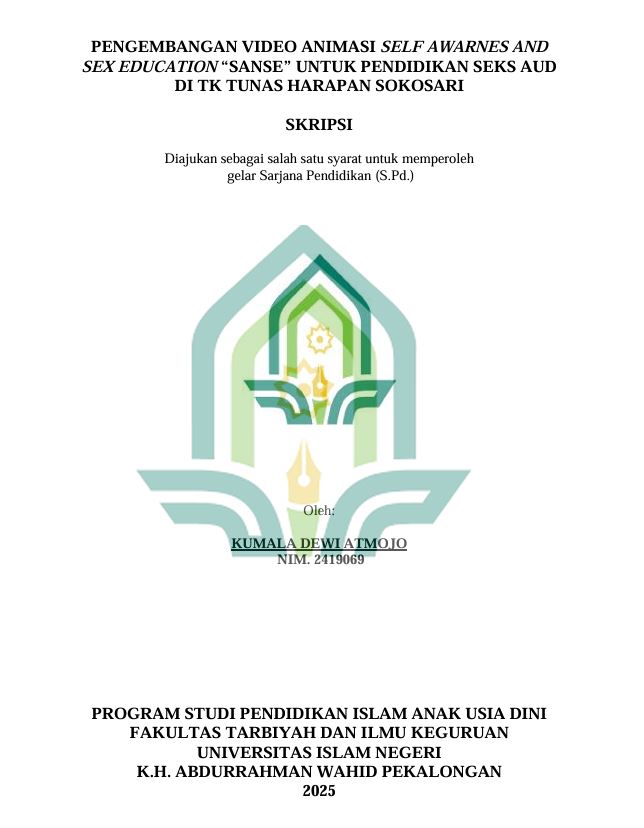 Image of Pengembangan Video Animasi Self Awarnes And Sex Education 