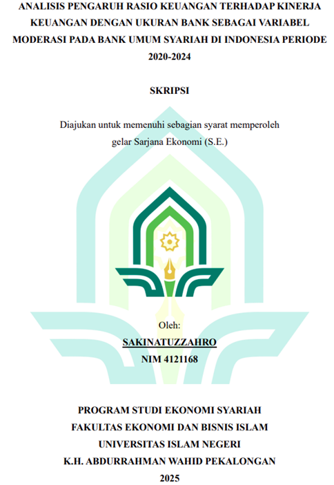 Image of Analisis Pengaruh Rasio Keuangan Terhadap Kinerja Keuangan Dengan Ukuran Bank Sebagai Variabel Moderasi Pada Bank Umum Syariah di Indonesia Periode 2020-2024