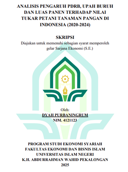 Image of Analisis Pengaruh PDRB, Upah Buruh dan Luas Panen Terhadap Nilai Tukar Petani Tanaman Pangan di Indonesia (2020-2024)