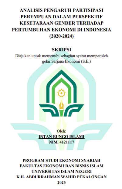 Image of Analisis Pengaruh Partisipasi Perempuan Dalam Perspektif Kesetaraan Gender Terhadap Petumbuhan Ekonomi di Indonesia (2020-2024)