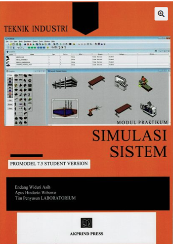 Image of Modul Praktikum Simulasi Sistem Promodel 7.5 Student Version
