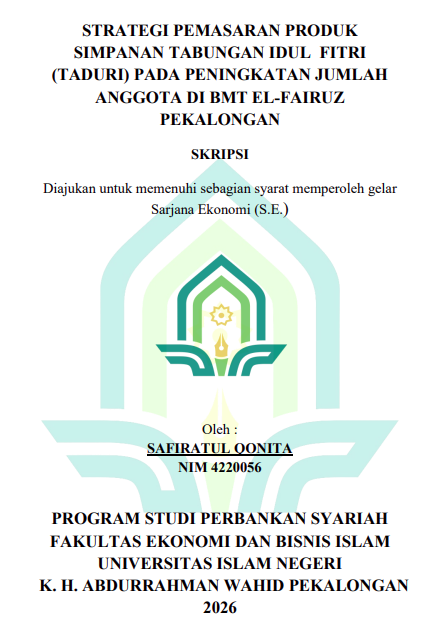 Image of Strategi Idul Fitri (TADURI) Pada Peningkatan Jumlah Anggota di BMT El-Fairuz Pekalongan