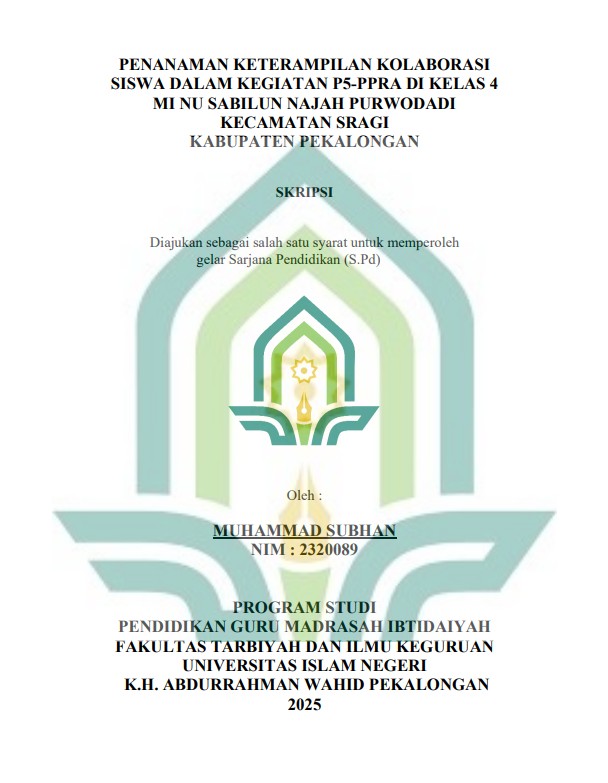 Image of Penanaman Keterampilan Kolaborasi Siswa dalam Kegiatan P5-PPRA di Kelas 4 MI NU Sabilun Najah Purwodadi Kecamatan Sragi Kabupaten Pekalongan