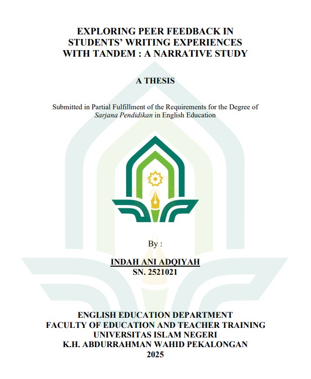 Image of Exploring Peer Feedback In Students' Writing Experiences With Tandem: A Narrative Study