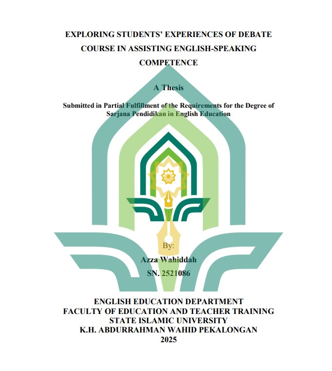 Image of Exploring Students' Experiences Of Debate Course In Assisting English-Speaking Competence