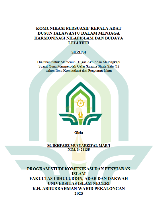 Image of Komunikasi Persuasif Kepala Adat Dusun Jalawastu Dalam Menjaga Harmonisasi Nilai Islam Dan Budaya Leluhur