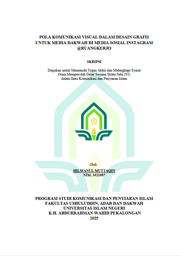 Image of Pola Komunikasi Visual Dalam Desain Grafis Untuk Media Dakwah Di Media Sosial Instagram @ruangkerjo