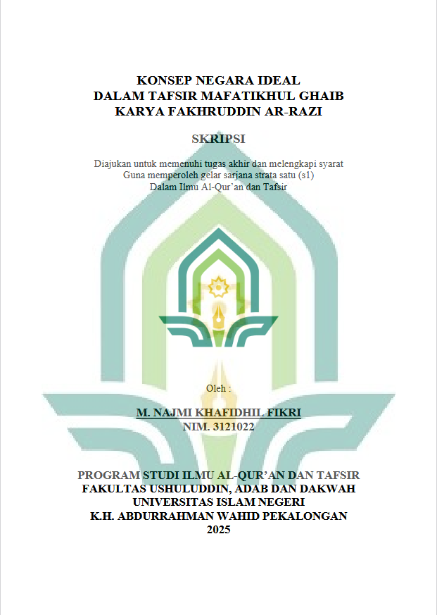 Image of Konsep Negara Ideal Dalam Tafsir Mafatikhul Ghaib Karya Fakhruddin Ar-Razi