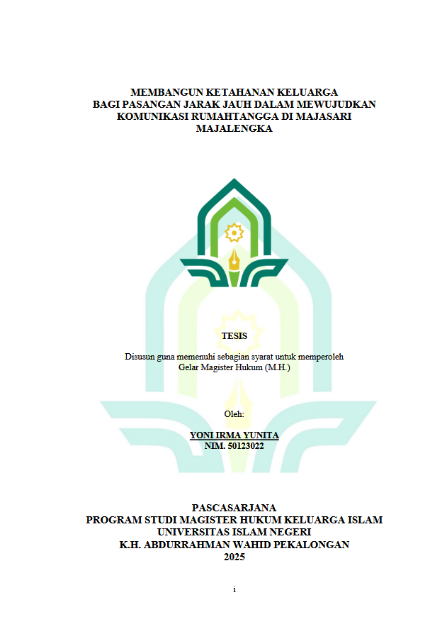 Image of Membangun Ketahanan Keluarga Bagi Pasangan Jarak Jauh Dalam Mewujudkan Komunikasi Rumah Tangga Di Majasari Majalengka
