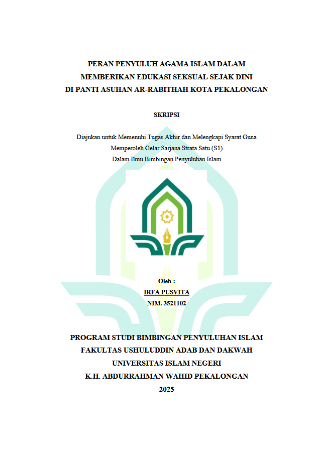 Image of Peran Penyuluh Agama Islam Dalam Memberikan Edukasi Seksual Sejak Dini di Panti Asuhan Ar-Rabithah Kota Pekalongan