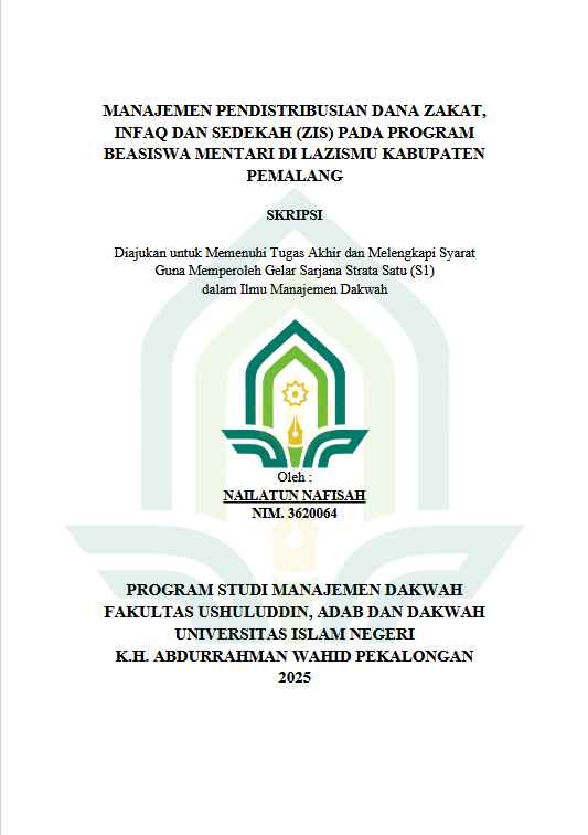 Image of Manajemen Pendistribusian Dana Zakat, Infaq Dan Sedekah (ZIS) Pada Progam Beasiswa Mentari Di Lazismu Kabupaten Pemalang